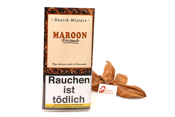 Danish Mixture Maroon (Choco Nougat) Pfeifentabak 50g Pouch